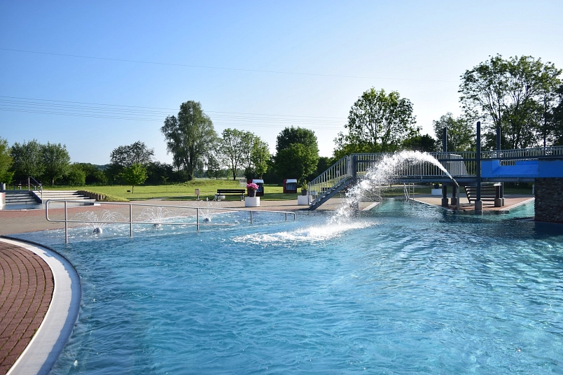 Freizeitbad Isums Wasserdüse