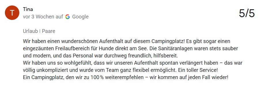 Google Bewertung