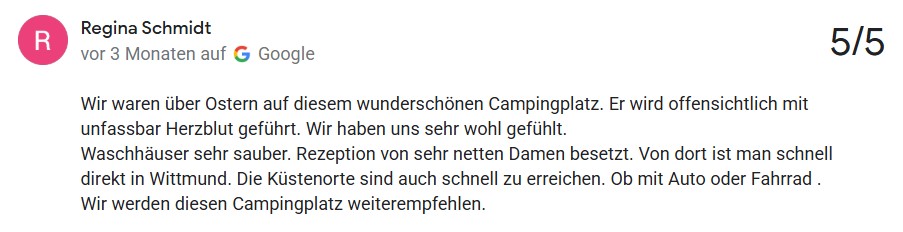 Google Bewertung