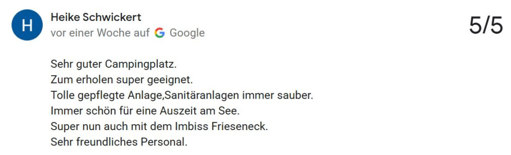 Google Bewertung