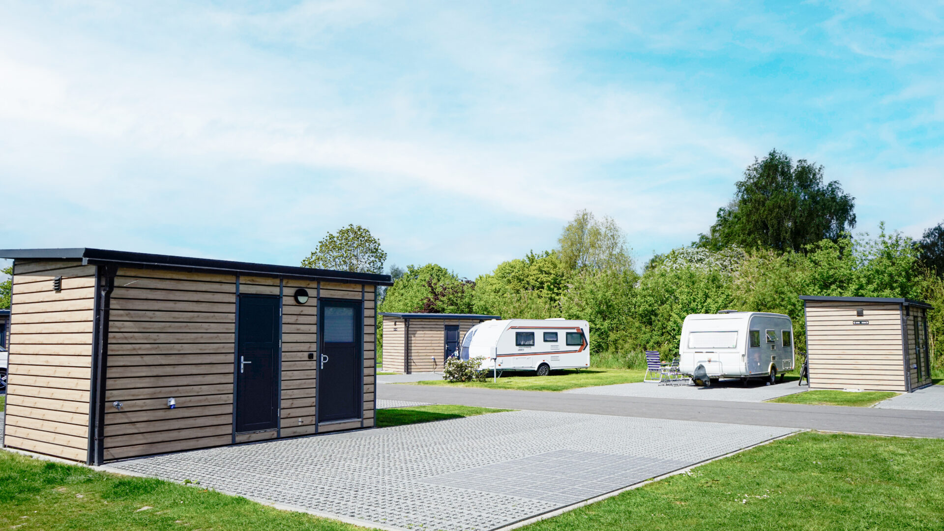 Friesensee Stellplatz mit Privatbad