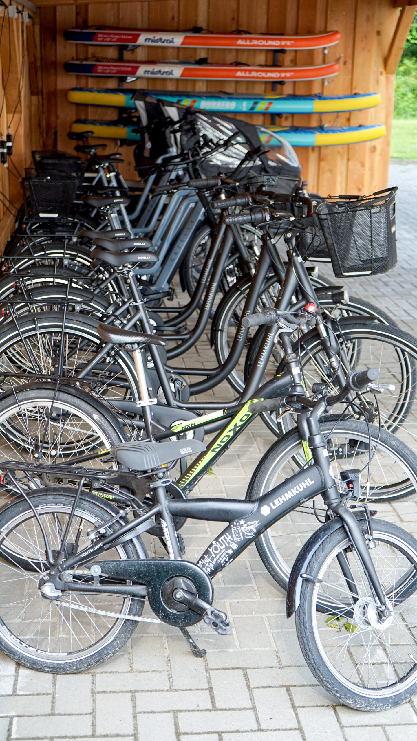 Fahrräder und Ebikes Verleih am Friesensee