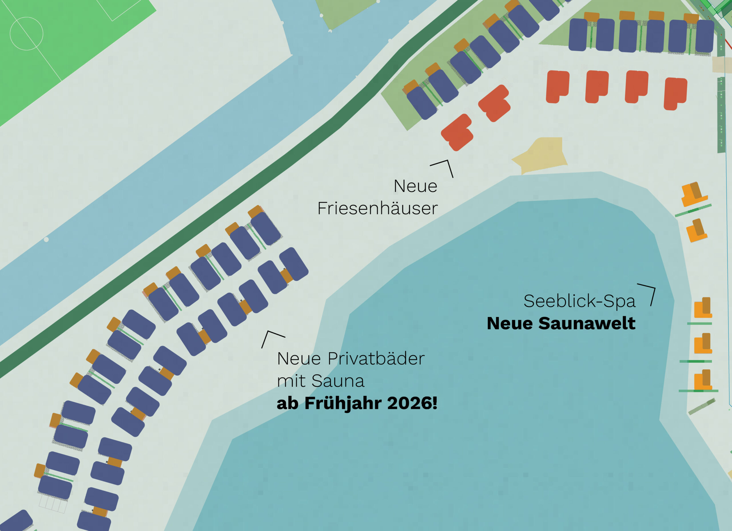 Friesensee Lageplan