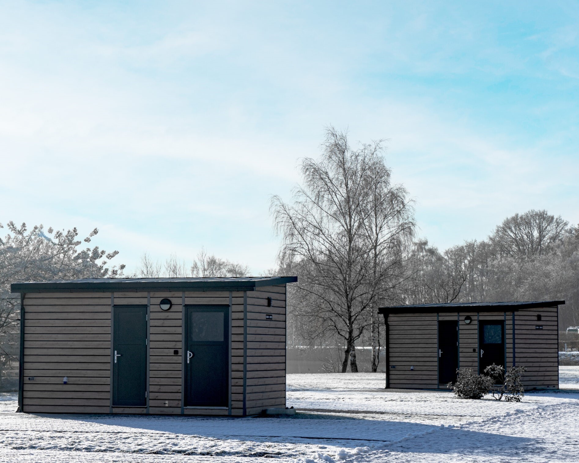 Friesensee Wintercamping Privatbäder