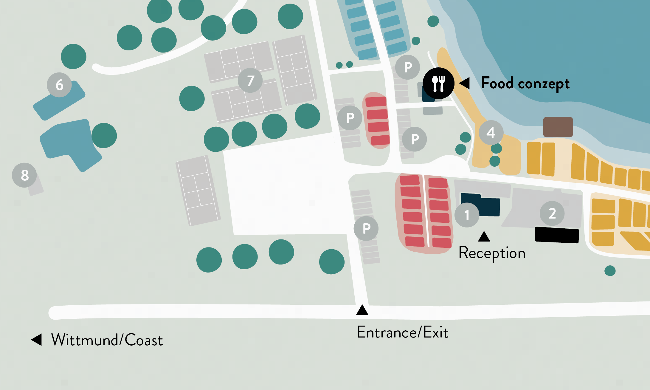 Friesensee site plan Frieseneck