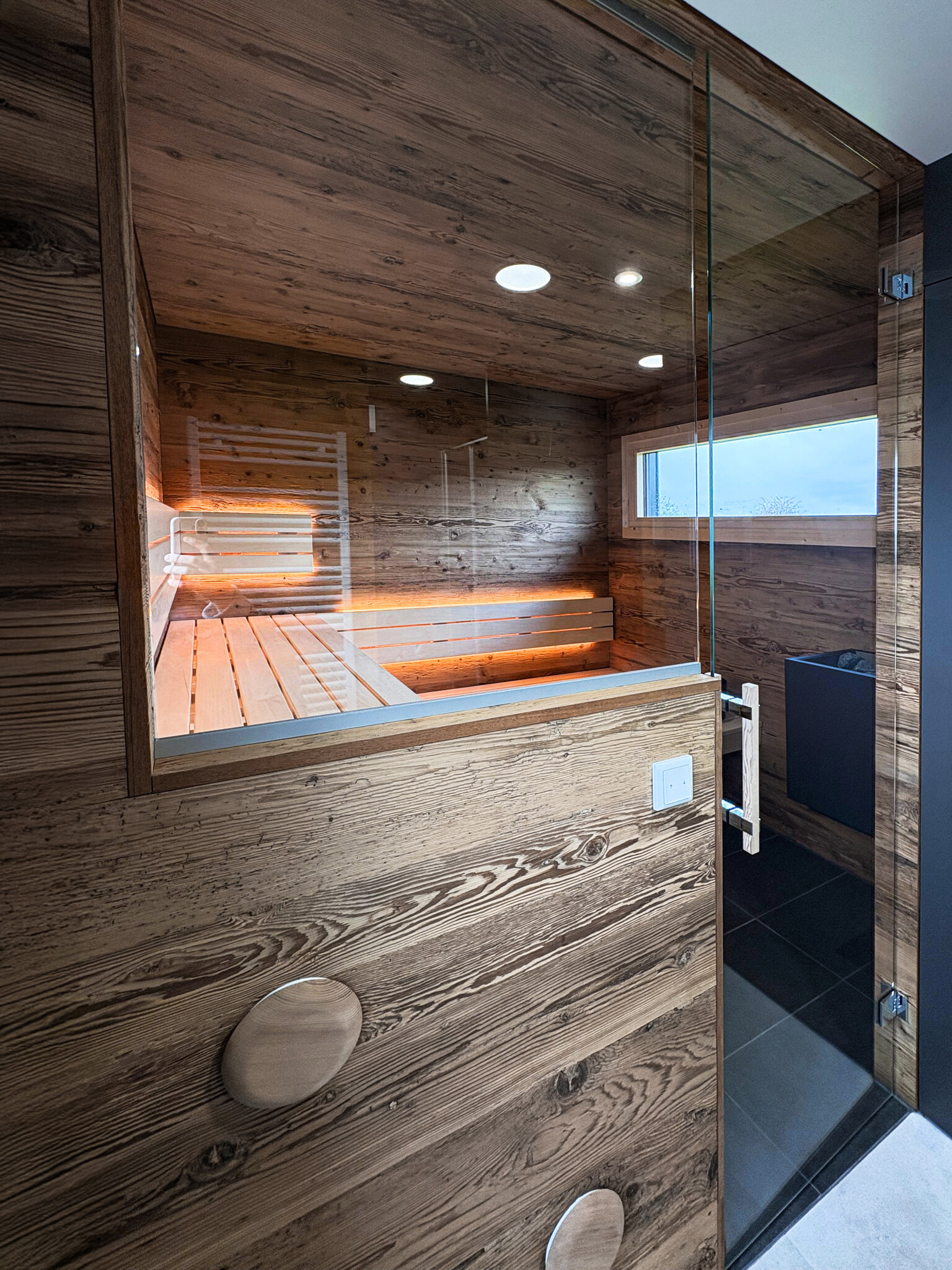 Harlequartier Stellplatz mit Sauna